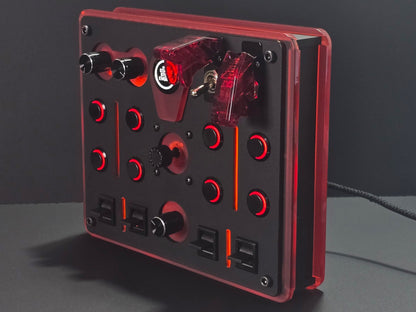 super strong and compact USB button box