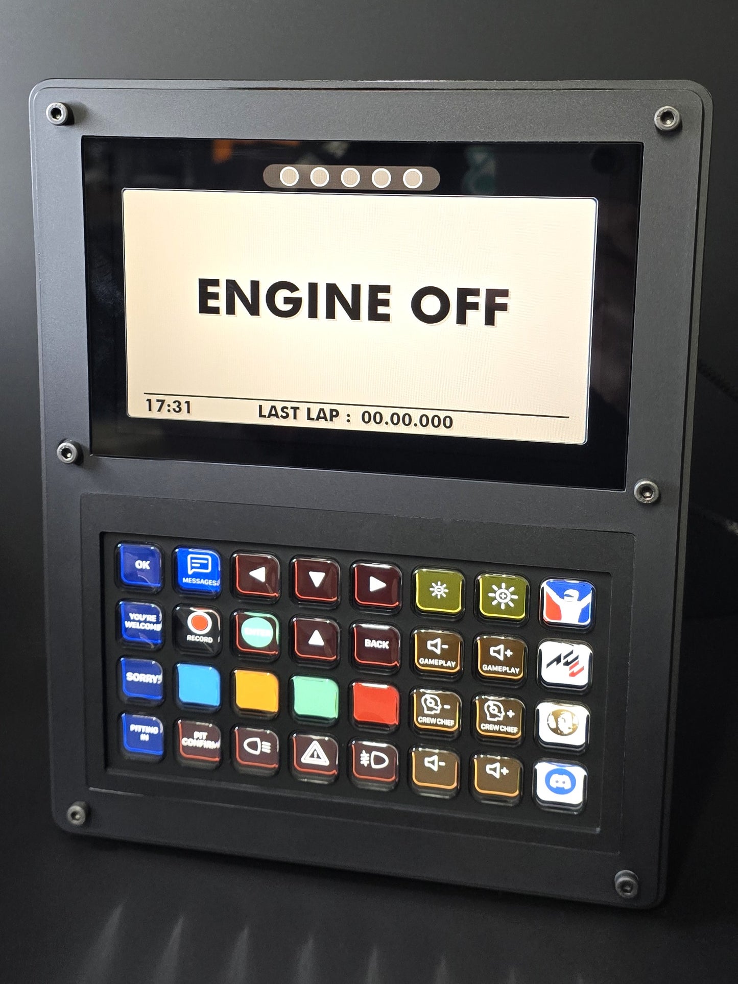 Stream Deck XL and 6.8" VoCore in one unit