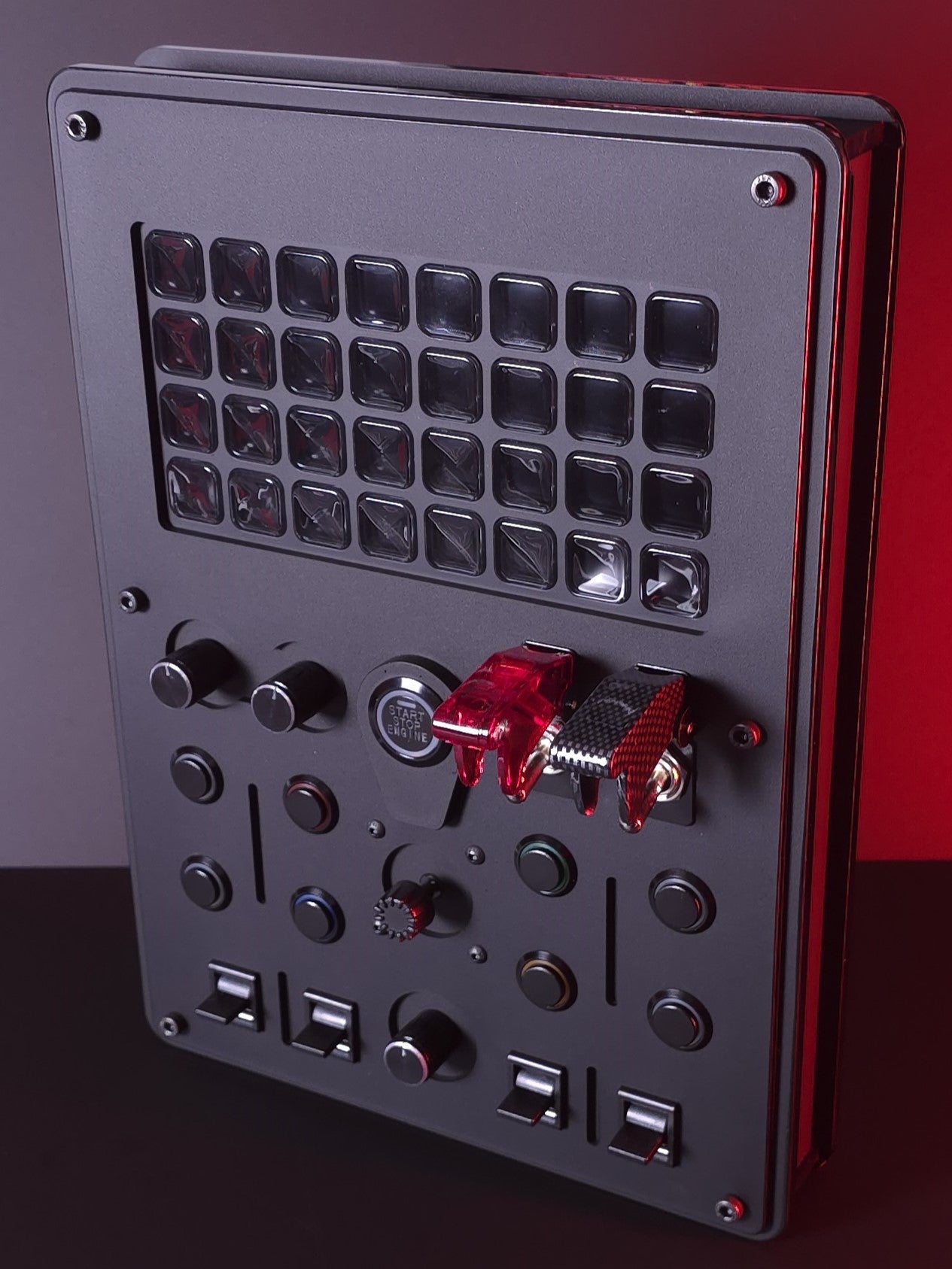Best Sim racing button box with Stream Deck XL integration