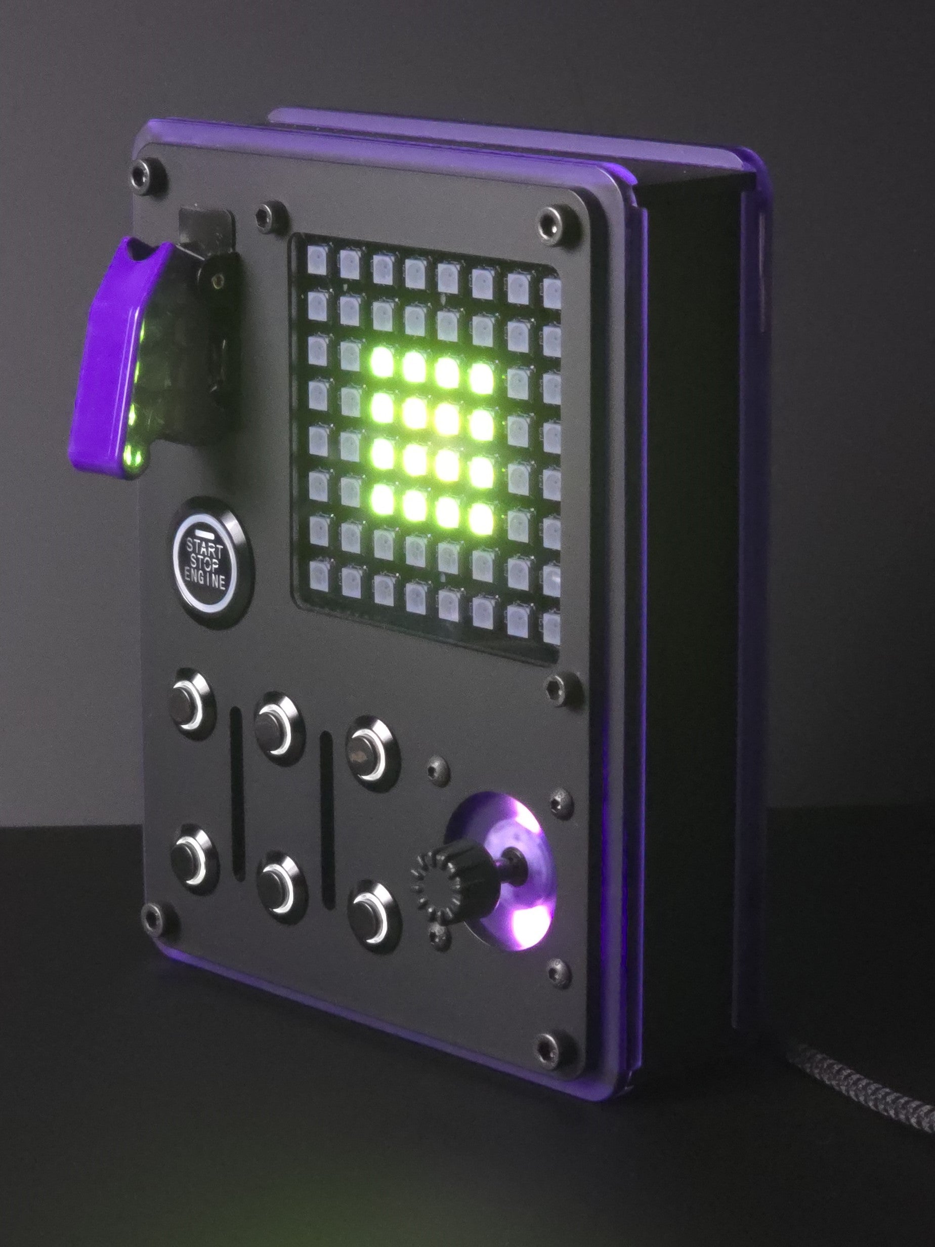 Complete with SimHub RGB Matrix LED profile