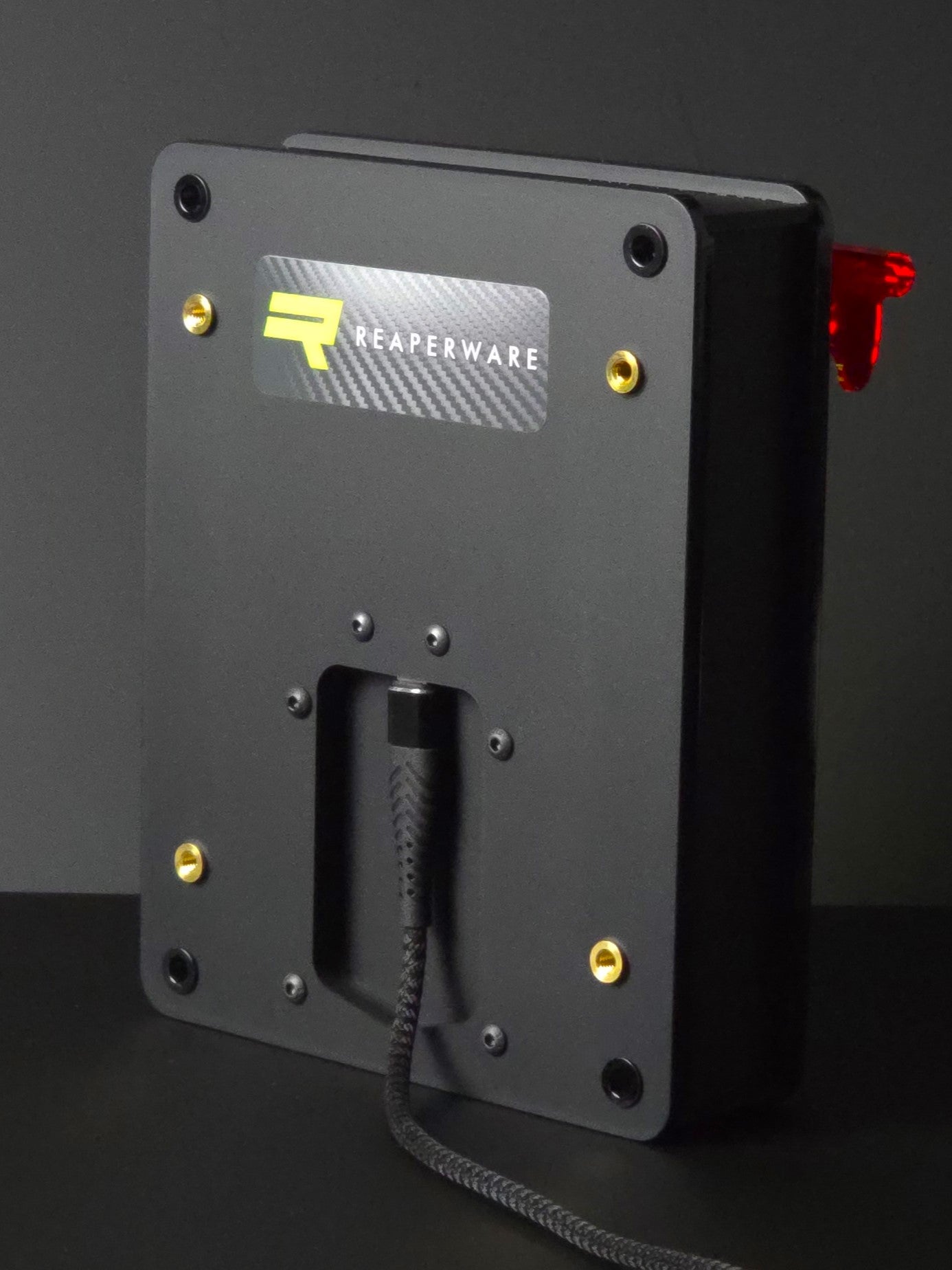 Rear shot of ReaperWare RaceConsole Lite - Black