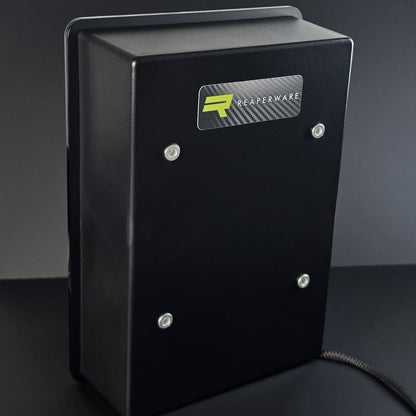 VESA100 compatible mounting on rear