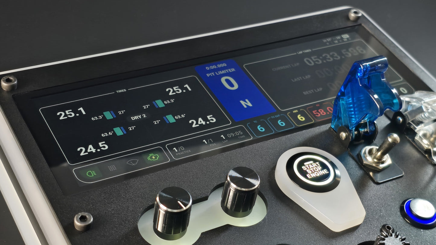 Fully customisable button box in a massive range of colours at no extra cost
