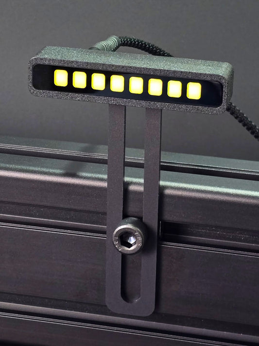 Yellow flag showing on Sim Racing LED brow