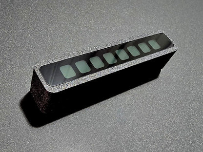 LED brow with tempered glass 